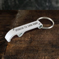 Llavero Destapador Aluminio Personalizado - greengraphic.cl