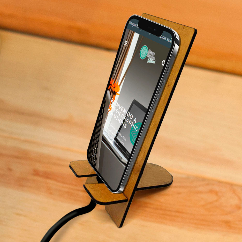 Soporte de Celular MDF Personalizable