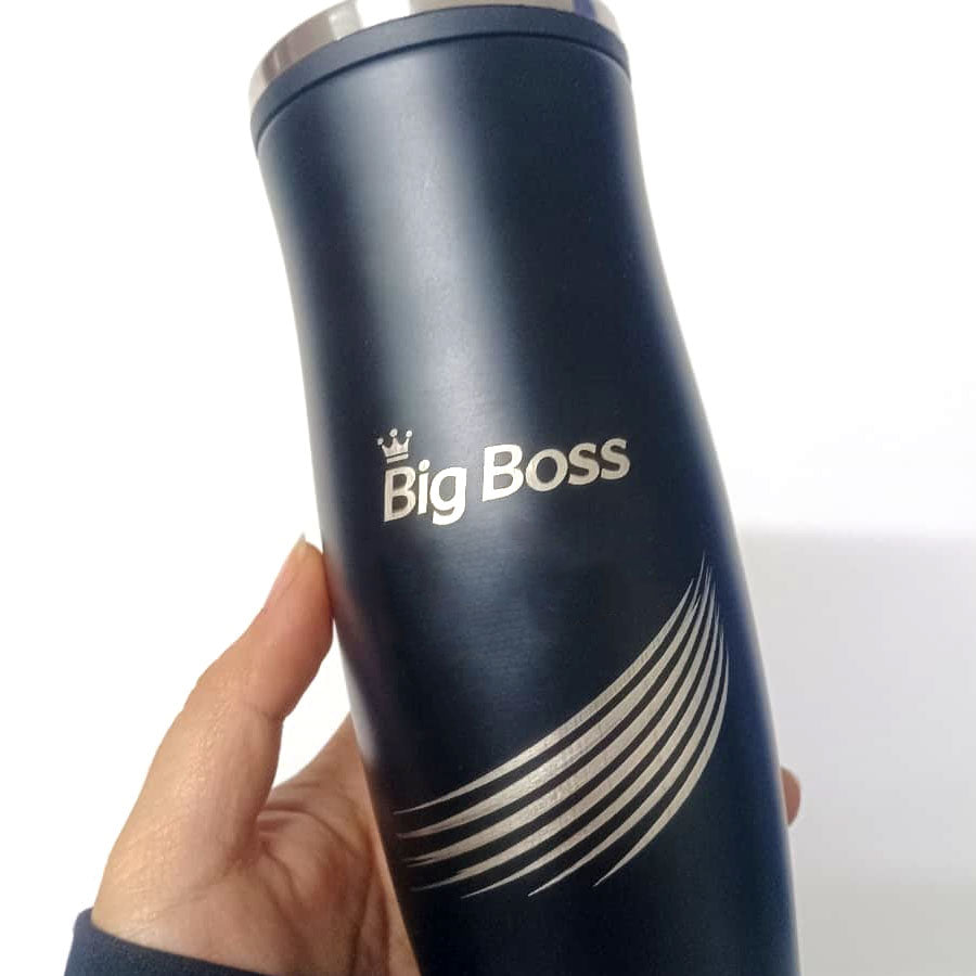 Mug Acero Tapa Rosca 450 ML Personalizable