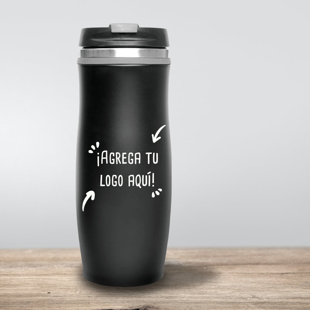 Mug Acero Tapa Rosca 450 ML Personalizable - greengraphic.cl