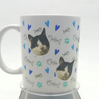 Tazones Pattern Gato