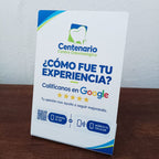 Stand NFC y QR personalizado + Tarjeta de presentación virtual