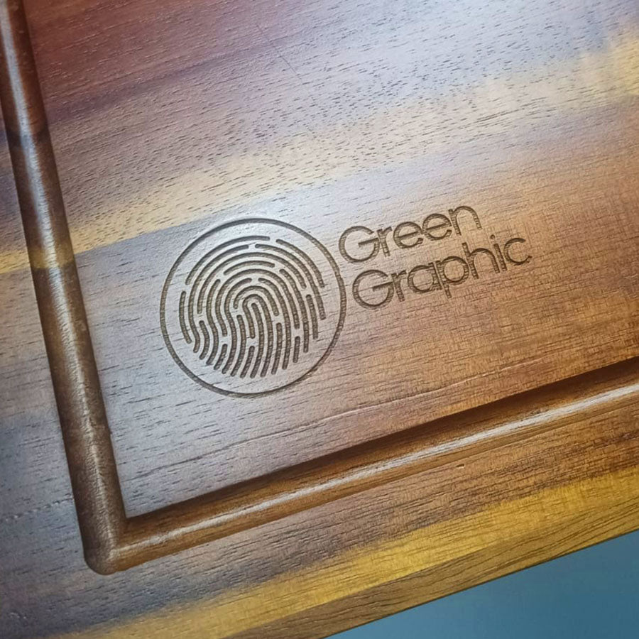 Tabla de Acacia Personalizable