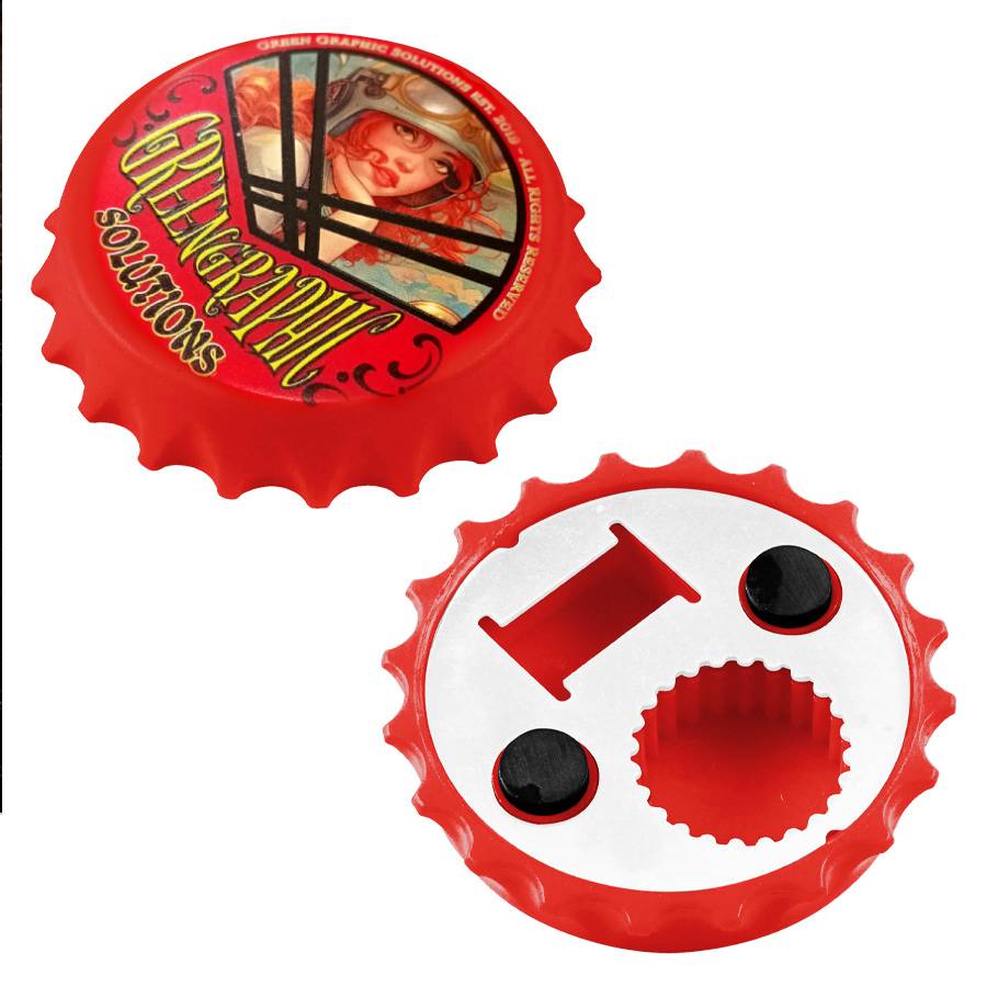 Tapa Imán Destapador Personalizable - greengraphic.cl