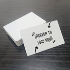 Tarjeta de Aluminio Sublimación - greengraphic.cl