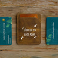 Tarjetero de Cuero Personalizado - greengraphic.cl