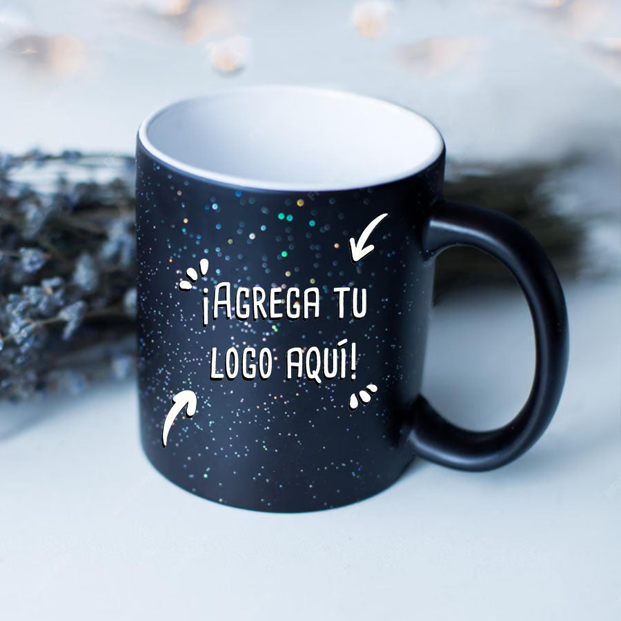 Tazones Mágicos Glitter Personalizable - greengraphic.cl