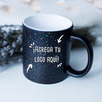 Tazones Mágicos Glitter Personalizable - greengraphic.cl