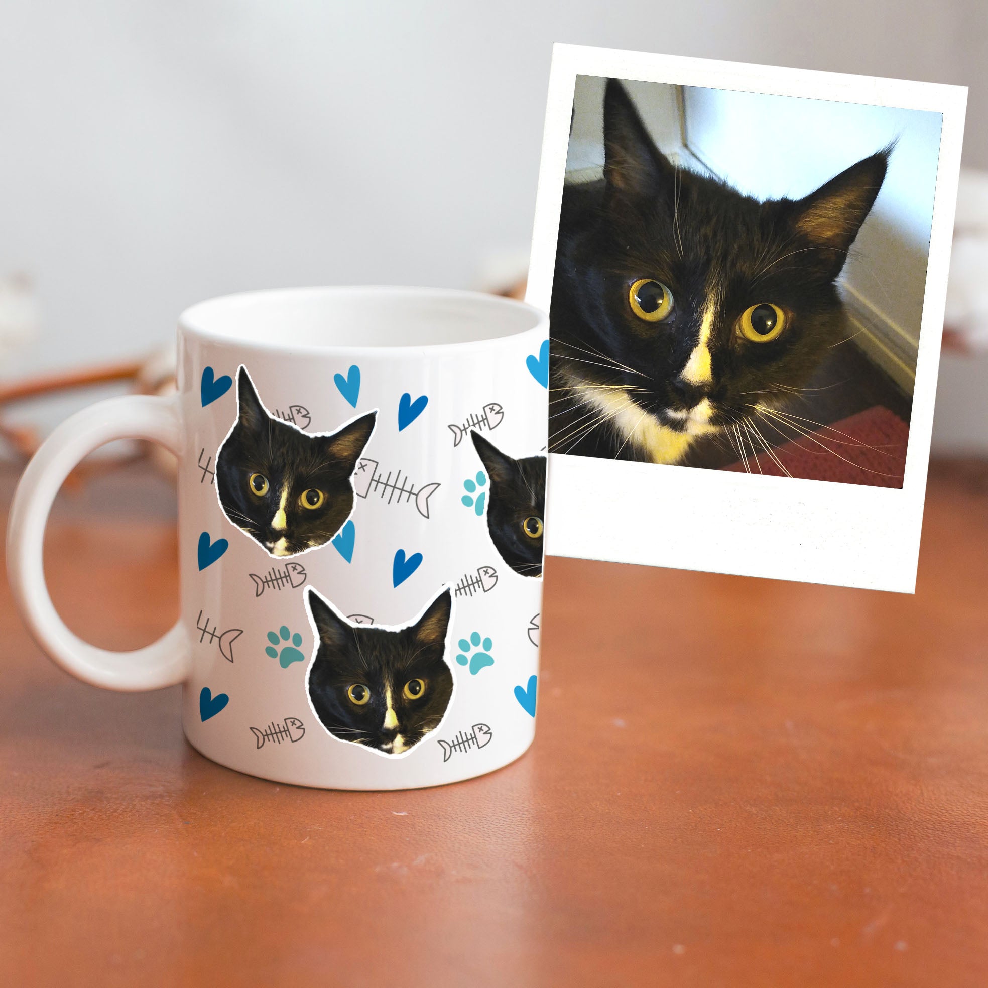 Tazones Pattern Gato - greengraphic.cl
