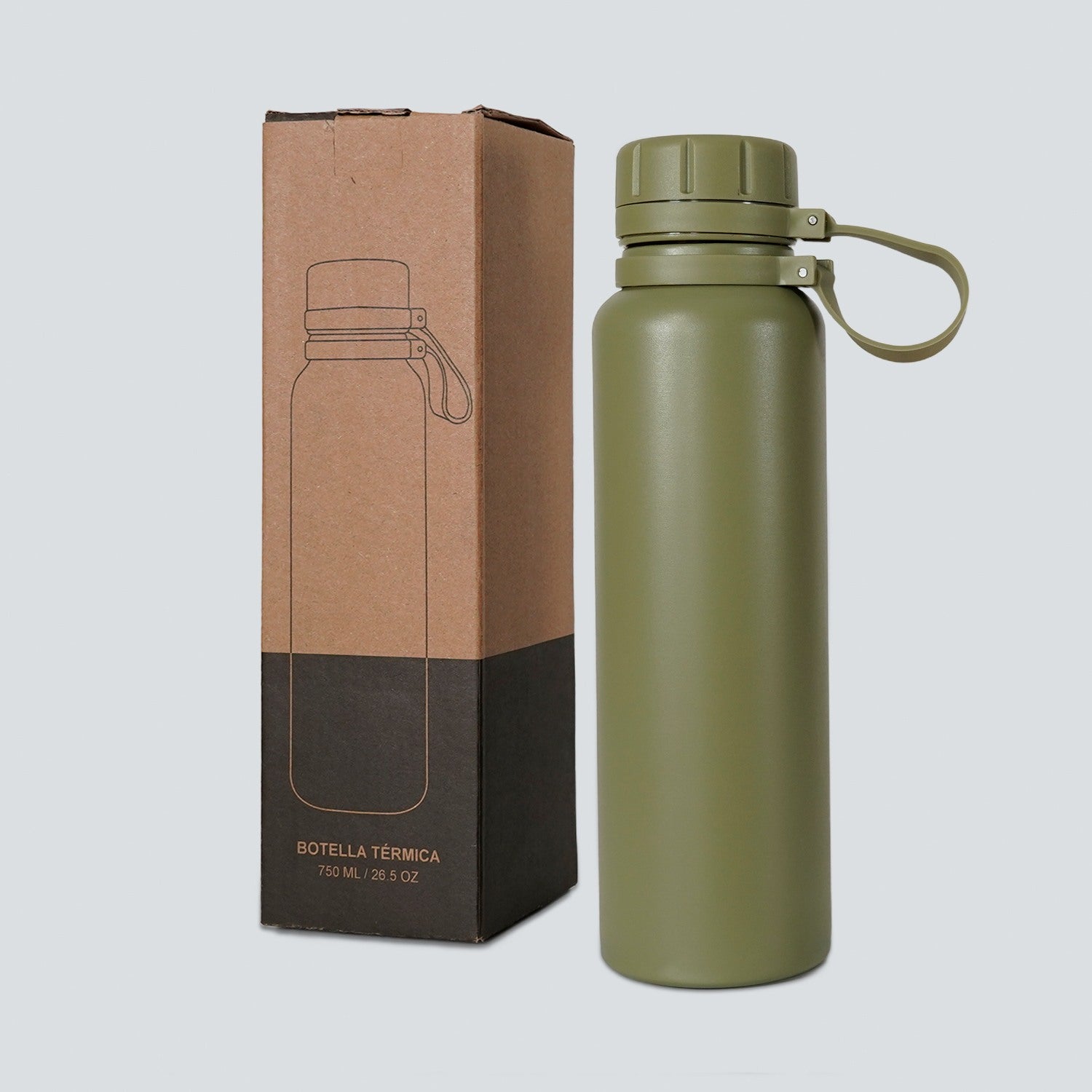 Botella Termo Colmer Acero 750ml Personalizable