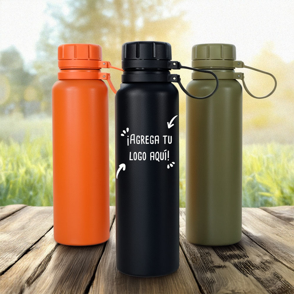 Botella Termo Colmer Acero 750ml Personalizable - greengraphic.cl