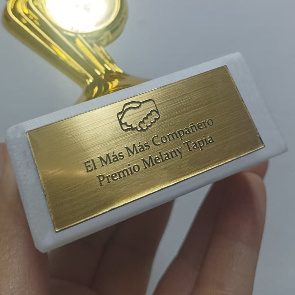 Trofeo Fútbol Personalizable