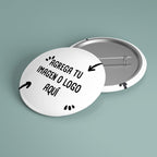 Chapita Alfiler 2,5 cm Personalizable - greengraphic.cl