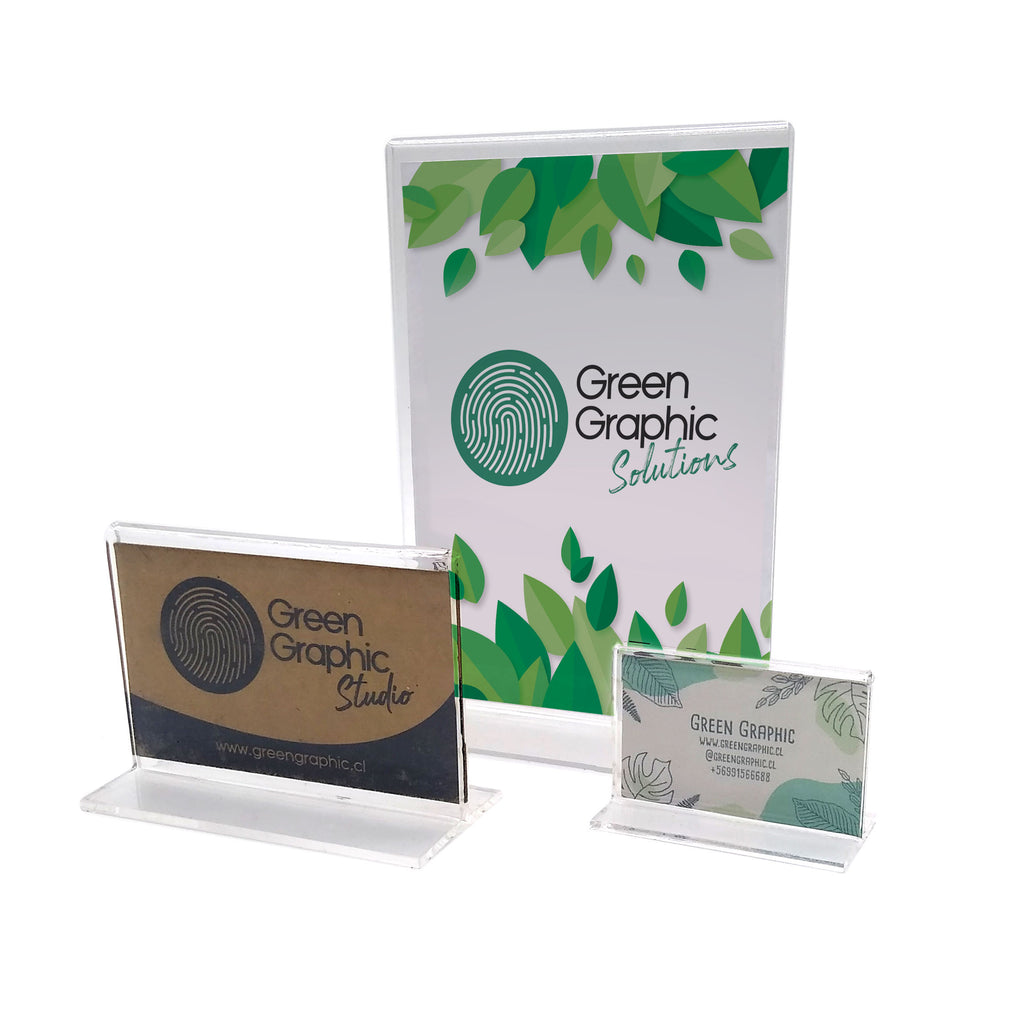 Porta Folleto/Gráfica - greengraphic.cl